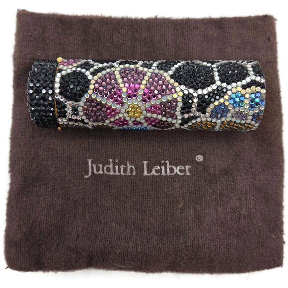 Judith Leiber Crystal Life Saver Candy Mint Container Retired Multicolor Rare - Picture 6 of 16